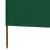 Paravan anti-vânt cu 3 panouri, verde, 400 x 80 cm, textil GartenMobel Dekor