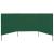Paravan anti-vânt cu 3 panouri, verde, 400 x 80 cm, textil GartenMobel Dekor