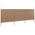 Paravan anti-vânt cu 3 panouri, gri taupe, 400 x 80 cm, textil GartenMobel Dekor