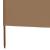 Paravan anti-vânt cu 5 panouri, gri taupe, 600 x 160 cm textil GartenMobel Dekor