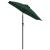 Umbrelă de soare, verde, 200 x 224 cm, aluminiu GartenMobel Dekor