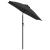 Umbrelă de soare, antracit, 200 x 224 cm, aluminiu GartenMobel Dekor