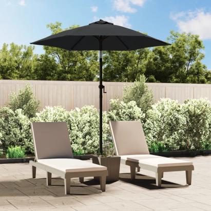 Umbrelă de soare, antracit, 200 x 224 cm, aluminiu GartenMobel Dekor