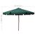 Umbrelă de soare de exterior, stâlp din lemn, verde, 330 cm GartenMobel Dekor