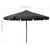 Umbrelă de soare de exterior, stâlp din lemn, antracit, 330 cm GartenMobel Dekor