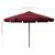 Umbrelă de soare de exterior, stâlp lemn, roșu burgund, 330 cm GartenMobel Dekor