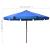 Umbrelă de soare de exterior, stâlp lemn, azuriu, 330 cm GartenMobel Dekor