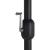 Umbrelă de soare exterior cu stâlp aluminiu, negru, 460x270 cm GartenMobel Dekor
