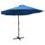 Umbrelă soare exterior cu stâlp aluminiu, albastru, 460x270 cm GartenMobel Dekor