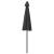 Umbrelă de soare de exterior, stâlp aluminiu, antracit, 270 cm GartenMobel Dekor