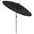 Umbrelă de soare de exterior, stâlp aluminiu, negru, 270 cm GartenMobel Dekor