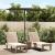 Umbrelă de soare exterior, stâlp aluminiu, antracit, 180x110 cm  GartenMobel Dekor