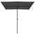 Umbrelă de soare de grădină cu stâlp aluminiu antracit 2x1,5 cm  GartenMobel Dekor