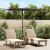 Umbrelă de soare de grădină cu stâlp aluminiu antracit 2x1,5 cm  GartenMobel Dekor