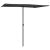 Umbrelă de soare de grădină cu stâlp aluminiu antracit 2x1,5 cm  GartenMobel Dekor