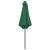 Umbrelă de soare cu stâlp aluminiu, verde, 270 x 246 cm GartenMobel Dekor