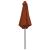 Umbrelă de soare cu stâlp aluminiu, cărămiziu, 270 x 246 cm GartenMobel Dekor