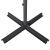 Umbrelă de soare cu stâlp aluminiu, albastru azur, 500 cm  GartenMobel Dekor