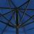 Umbrelă de soare cu stâlp aluminiu, albastru azur, 500 cm  GartenMobel Dekor