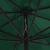 Umbrelă de soare de exterior, stâlp metalic, verde, 400 cm GartenMobel Dekor