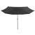 Umbrelă de soare de exterior, stâlp metalic, antracit, 400 cm GartenMobel Dekor