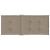 Perne scaun spătar înalt 2 buc., gri taupe, 120x50x3 cm, textil GartenMobel Dekor