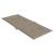 Perne scaun spătar înalt 4 buc., gri taupe, 120x50x3 cm, textil GartenMobel Dekor