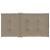 Perne cu spătar mic, 2 buc. gri taupe 100x50x3 cm textil oxford GartenMobel Dekor