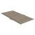 Perne cu spătar mic, 4 buc. gri taupe 100x50x3 cm textil oxford GartenMobel Dekor