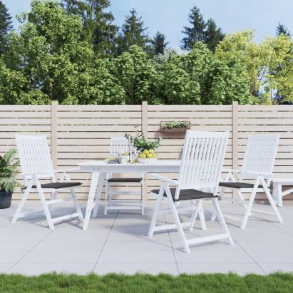 Perne scaune grădină 4 buc. antracit 40x40x3 cm țesătură Oxford GartenMobel Dekor
