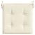 Perne scaune grădină 4 buc. crem 40x40x3 cm țesătură Oxford GartenMobel Dekor