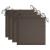 Perne scaune grădină 4 buc. gri taupe 40x40x3cm țesătură Oxford GartenMobel Dekor