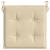 Perne scaune grădină 4 buc. bej 40x40x3 cm țesătură Oxford GartenMobel Dekor