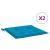 Perne scaune grădină 2 buc. albastru 50x50x3 cm țesătură Oxford GartenMobel Dekor