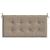 Pernă de bancă de grădină, gri taupe, 100x50x3 cm textil oxford GartenMobel Dekor