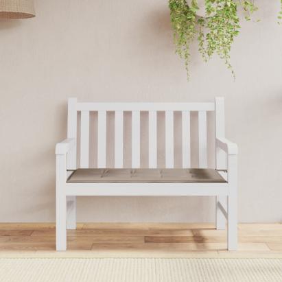 Pernă de bancă de grădină, gri taupe, 100x50x3 cm textil oxford GartenMobel Dekor