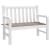 Pernă de bancă de grădină gri taupe, 120x50x3 cm, textil oxford GartenMobel Dekor