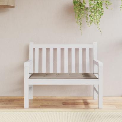 Pernă de bancă de grădină gri taupe, 120x50x3 cm, textil oxford GartenMobel Dekor