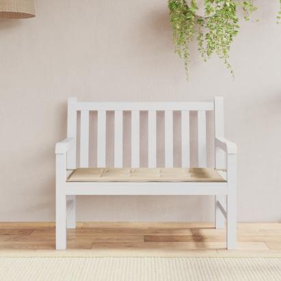 Pernă de bancă de grădină, bej, 120x50x3 cm, textil oxford GartenMobel Dekor