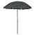 Umbrelă de soare cu stâlp din oțel, antracit, 180 cm GartenMobel Dekor