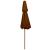 Umbrelă de soare dublă, stâlp din lemn, cărămiziu, 270 cm GartenMobel Dekor