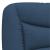 Cadru de pat cu lumini LED, albastru, 140x200 cm, textil GartenMobel Dekor
