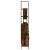 Set mobilier de baie, 3 piese, stejar fumuriu, lemn prelucrat GartenMobel Dekor