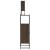 Set mobilier de baie, 3 piese, stejar maro, lemn prelucrat GartenMobel Dekor