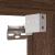 Set mobilier de baie, 4 piese, stejar maro, lemn prelucrat GartenMobel Dekor