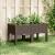 Jardinieră de grădină cu picioare, maro, 80x40x42 cm, PP GartenMobel Dekor