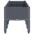 Jardinieră de grădină cu picioare, gri, 160x40x42 cm, PP GartenMobel Dekor
