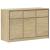 Dulap "SAUDA", stejar, 114x43x75,5 cm, lemn masiv de pin GartenMobel Dekor