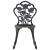 Scaune de bistro, 2 buc., bronz, aluminiu turnat GartenMobel Dekor