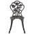 Scaune de bistro, 2 buc., bronz, aluminiu turnat GartenMobel Dekor